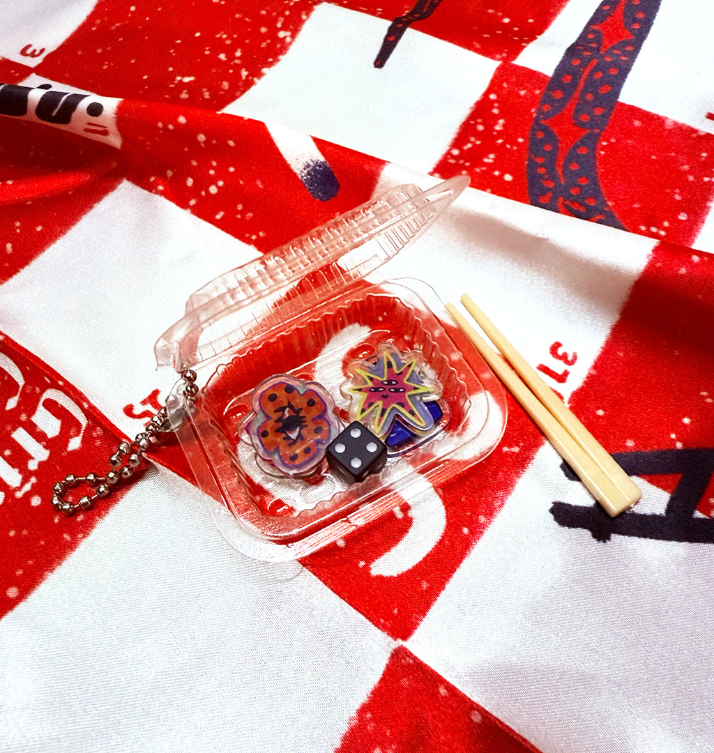 Snake Chess Scarf with Game Set