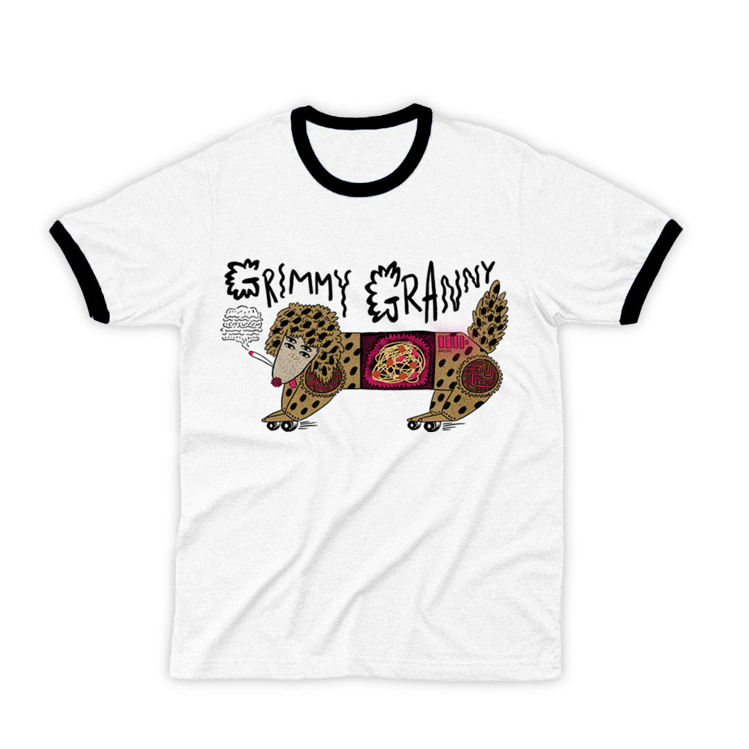 Bonnie the Battery Dog Ringer Tee