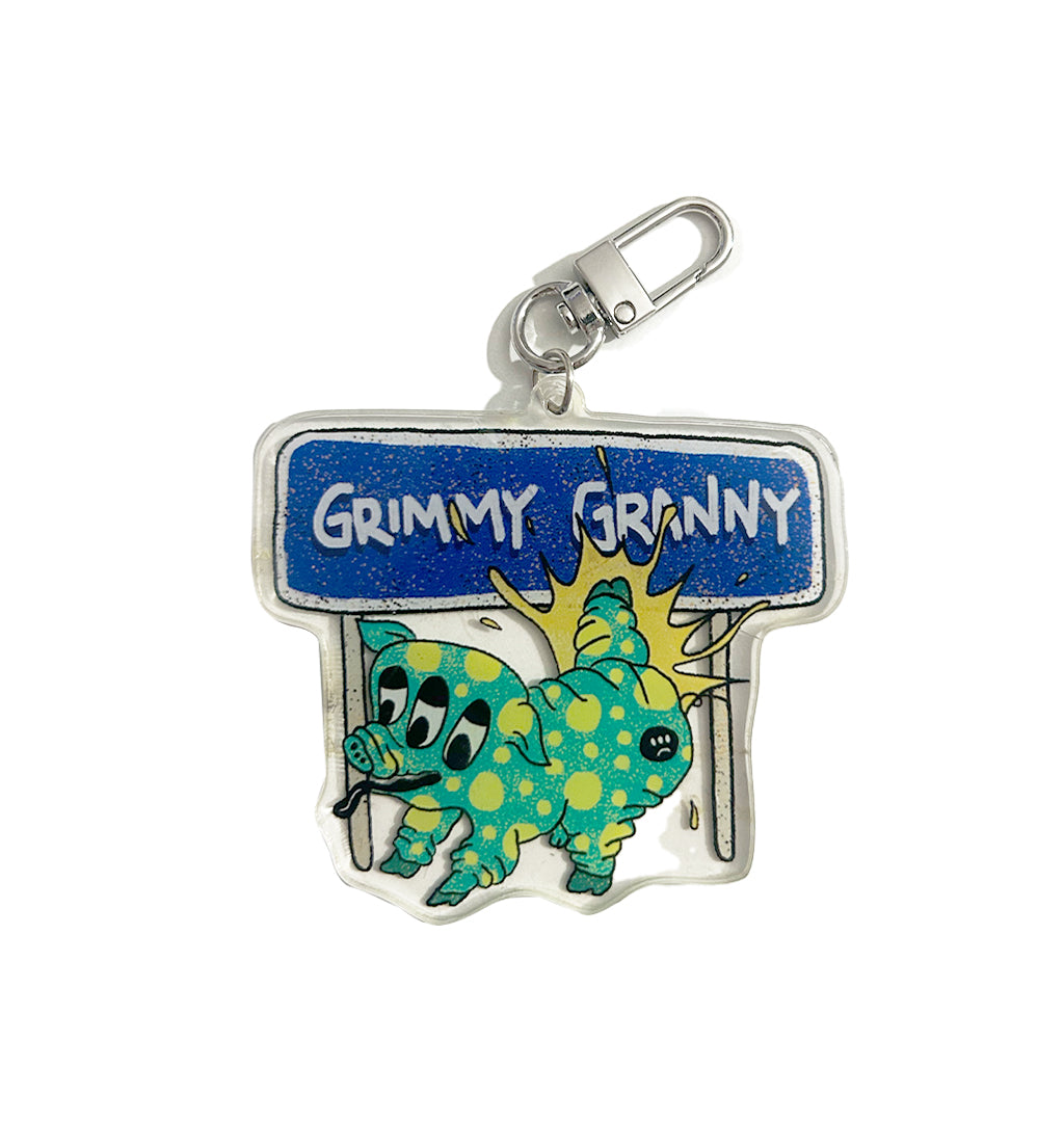 GG Pig Keychain