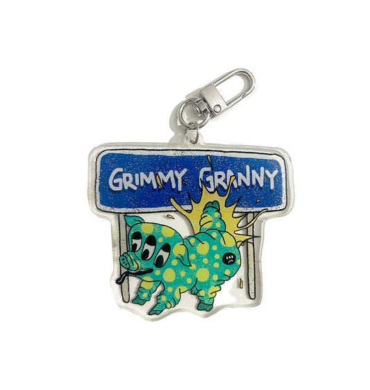 GG Pig Keychain